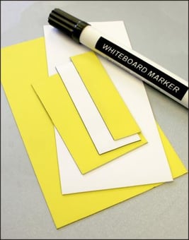 Picture of Spectrum Magnetic Location Markers - 30 x 80mm - Yellow Pack of 10 - SCXO-CI-13701