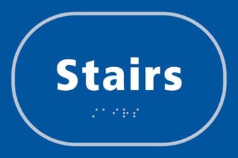 Picture of Stairs - Taktyle (225 x 150mm) - SCXO-CI-TK0234WHBL