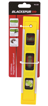 picture of Blackspur Magnetic Spirit Level - 9 Inch - [BB-WL125]