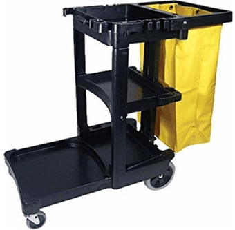 picture of Rubbermaid Janitor Cart With Bag - W31cm - H59cm - D88cm - [SY-1805985]