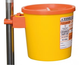 Picture of POUDS Trolley-Bracket - For Up to 5L Sharps Bin - [DH-DD497]