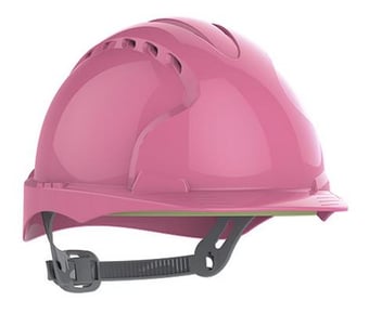 Picture of Jsp EVO2 Vented Safety Helmet Slip Ratchet Pink - [JS-AJF030-003-900] - (DISC-X)