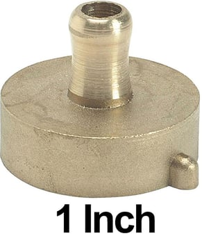 picture of Horobin 1 Inch Brass Nipple Cap For 7 to 18 Inch Drain Plugs - [HO-79032]