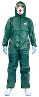 picture of Chemsplash AG MAX Coverall - Green - Type 4B/5B/6B - BG-2658 - (NICE)