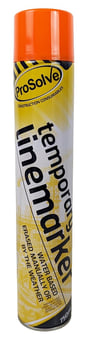 picture of ProSolve Temporary Line Marker Paint Aerosol - 750ml - Orange - [PV-PVTO7A]