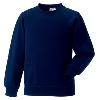 picture of Russell Schoolgear Children's Classic Sweatshirt - French Navy Blue - BT-7620B-FNV