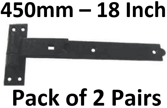 picture of EXB Cranked Hook & Band - 450mm (18") - Pack of 2 Pairs - [CI-CH151L]