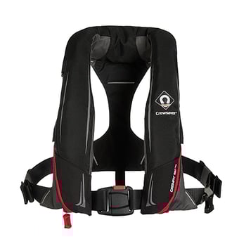 Picture of Crewsaver Crewfit 180N Pro 180 Manual Lifejacket - Red/Black - [CW-9720BRM]