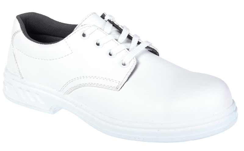 picture of S2 - SRC - Portwest FW80 Steelite Laced Safety White Shoe - Conforms to EN ISO 20345 S2 SRC - PW-FW80WHR