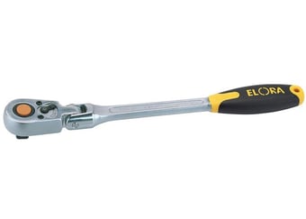 Picture of Draper - Sq. Dr. Elora Quick Release Soft Grip Reversible Ratchet with Flexible Head - 305mm 1/2" - [DO-58750]
