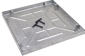 picture of Recessed Cover and Frame - Watertight Tray - Internal pedestrian areas - 700 (L) x 700 (W) x 50 (D) - CD-AQK6060