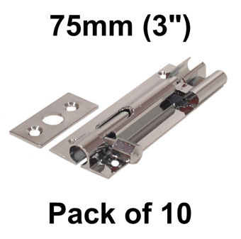 picture of CP Wide Necked Barrel Bolt - 75mm (3") x 25mm (1") - Pack of 10 - [CI-DB05L]