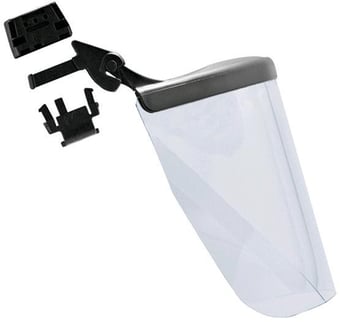 Picture of JSP Accessories - ELECTRICAL Protective Polycarb Impact Visor and Helmet Attachment  - [JS-ANW310-230-000]