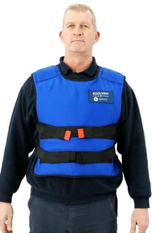 picture of Respirex Koolvest Thermal Cooling Vest - One Size Fits All - [RE-KLV0002] - (LP)