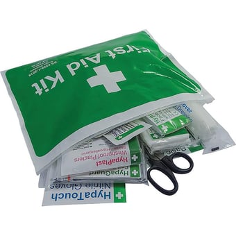 Picture of Personal Issue First Aid Kit in Vinyl Wallet - BS 8599 - [SA-K3008]