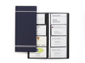 picture of Durable - VISIFIX® Business Card Album - Dark Blue - [DL-858107]