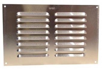 picture of Louvre Vent - Self Colour Aluminum - 229 x 152mm - CTRN-CI-VE11P