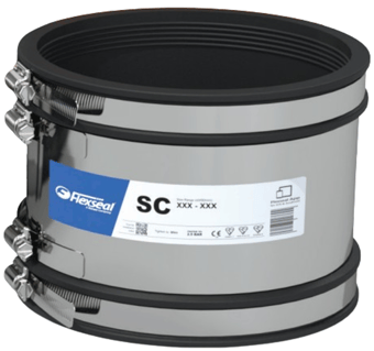 Picture of Fernco Shear Banded Coupling - Size 122-137mm - [FRN-SC137]