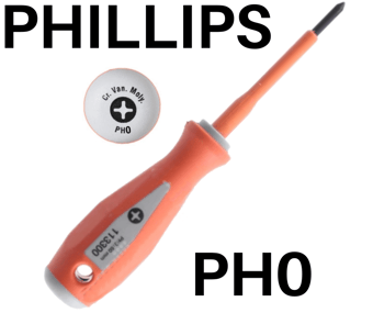 picture of Boddingtons - Phillips 60 X 145mm PH0 Electrical Insulated Screwdriver - [BD-113300]