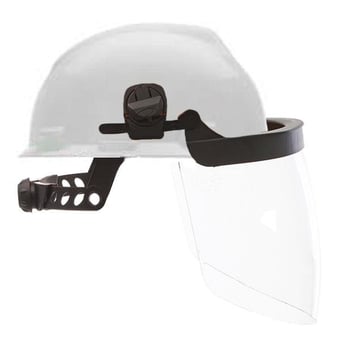 picture of Climax - 436-DV - Face Shield Kit with Helmet - Electrical Protection - White - [CL-436-DV-WHITE]