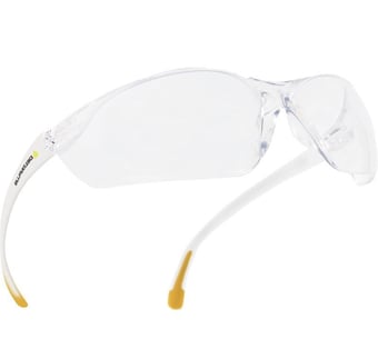 picture of Delta Plus Meia Clear - Single Lens Polycarbonate Glasses - [LH-MEIAIN]