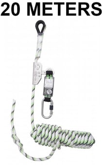 picture of Kratos Fall Arrester on Kernmantle Rope With Energy Absorber - 20mtr - [KR-FA2010220]