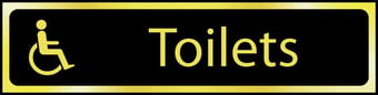 Picture of Spectrum Toilets Disabled Logo - POL 200 x 50mm - [SCXO-CI-6402]