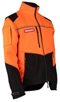 picture of Oregon Protect Pro Chainsaw Hi-Vis Jacket - Orange/Black - OR-695651