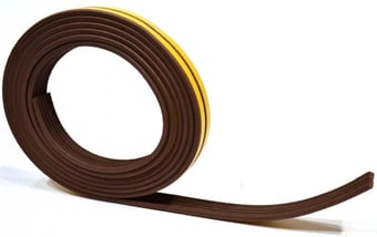 picture of 5m Brown 'E' Profile Longlife Foam Draught Excluder - [CI-G72301]