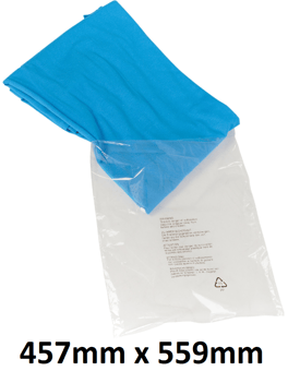 picture of Consumables Self Seal Polybags Clear 500 Pack - 457mm x 559mm - [AP-ZZ2000-18X22]
