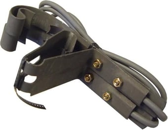 picture of Track Circuit Operating Clip (Bond) Bound with Clips Side by Side - [UP-0870/023402GREY]