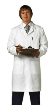 picture of Lab Coat and Shoe Covers