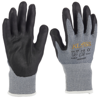 Picture of Klass TEK6000 Anti Cut Nitrile Foam Coating Gloves - MC-TEK6000 - (NICE)