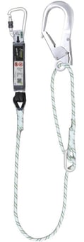 picture of Kratos Energy Absorbing Kernmantle Rope Lanyard With Ring Adjuster - 1.2 mtr - [KR-FA3051420]