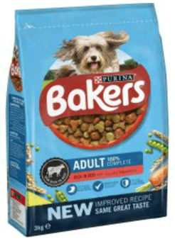 picture of Bakers Adult Beef & Vegetables Dry Dog Food 3kg - [BSP-425877]