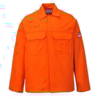 Picture of Portwest - Bizweld Flame Resistant Orange Jacket - PW-BIZ2ORR