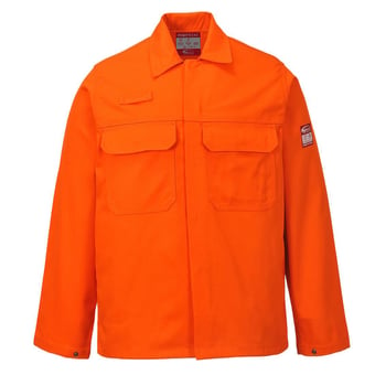 Picture of Portwest - Bizweld Flame Resistant Orange Jacket - PW-BIZ2ORR