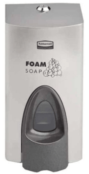 Picture of Rubbermaid 800ml Rubbermaid Enriched Foam Soap Dispenser - Stainless Steel - [SY-1853755]