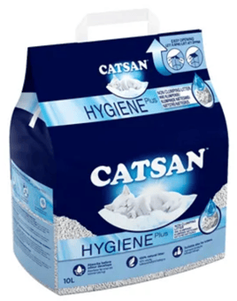 picture of Catsan Hygiene Plus Cat Litter 10L - [CMW-CATSA0]