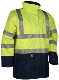 Picture of Sioen Siostart Waterproof Flame Retardant Multifunctional Jacket - SE-9464 - (DISC-R)