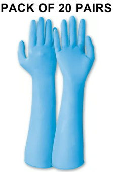 picture of SivoChem 759 Special Nitrile Chemical Protective Gloves - Pack of 20 Pairs - HW-075908088P