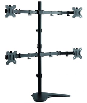 Picture of Texbox Quad Screen Monitor Mount - [TKB-EC-DK-STD-QUD] - (PS)