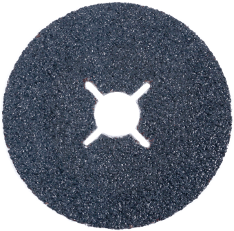 picture of Abracs Fibre Sanding Discs 125mm x 22mm - 120 Grit ZIRC - Box of 25 - [ABR-ABFD125120Z]