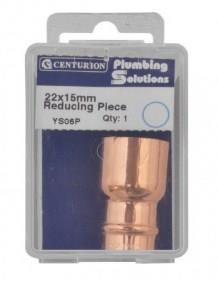 Picture of 22 x 15mm Solder Ring Copper Reducing Coupling - CTRN-CI-YS06P