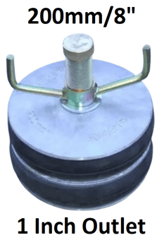 picture of Horobin Steel Test Plug 1 Inch Outlet - 200mm/8 Inch - [HO-78052]