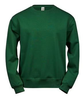 picture of Tee Jays Men's Power Sweatshirt - Brushed Inside - Forest Green - BT-TJ5100-FGRN