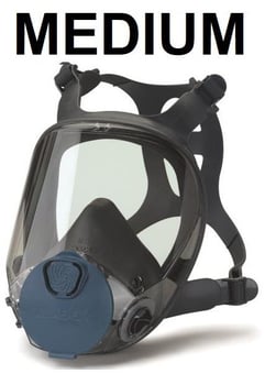 picture of Moldex Class 2 Ultra Light and Comfort Series 9000 Full Face Mask - (Sold Without Filters) - Size Medium - MO-9002 - (LP)