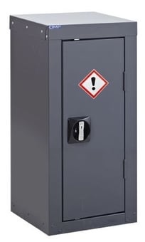 picture of QMP CoSHH Cupboard - 1 Shelf - 700H x 350W x 300D mm - [QM-CZ703530ZKXX]