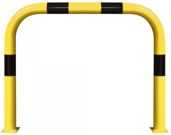 Picture of BLACK BULL Protection Guard XL - Outdoor Use - (H)1200 x (W)1500mm - Yellow/Black - [MV-195.26.278] - (LP)