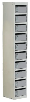 picture of Slingsby Post Box Lockers - 140mm High - Light Grey - 10 Boxes - [SLB-307028] - (LP)
